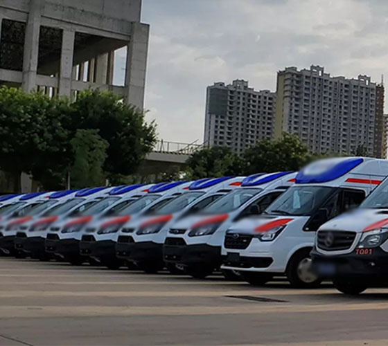 横峰县服务车队展示